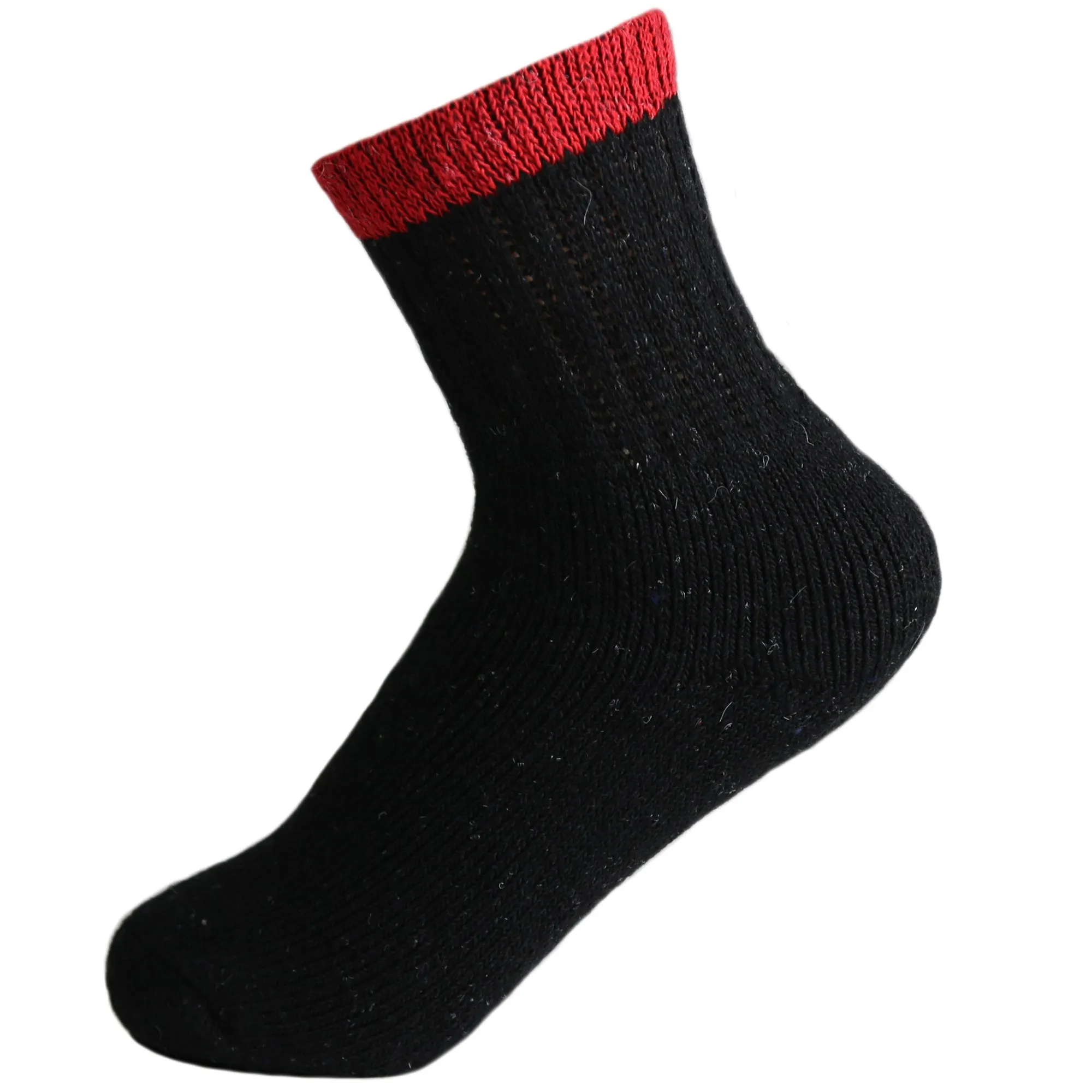 12 Pairs of Kids Thermal Wool Socks, Warm Winter Socks for Boys and Girls, Assorted, Socks Size 6-8