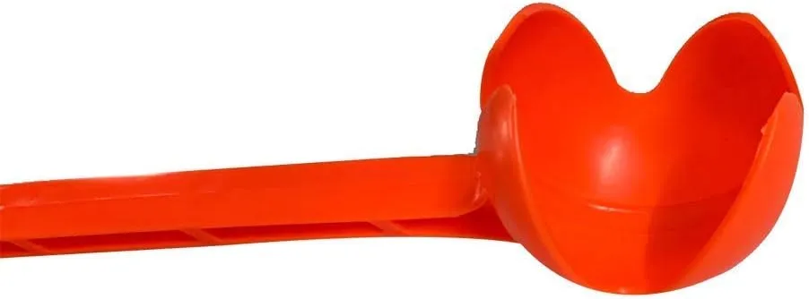 AnNafi Speed Arm Ball Thrower | Cricket Practice Launcher & Pickup | Dog Fetch & Fold Set | Cricket Equipment (Only Thrower, Orange)