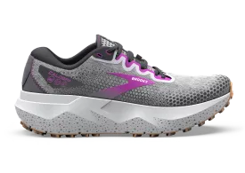 Brooks Caldera 6 (B Width) - Oyster/Blackened Pearl/Purple (Womens)