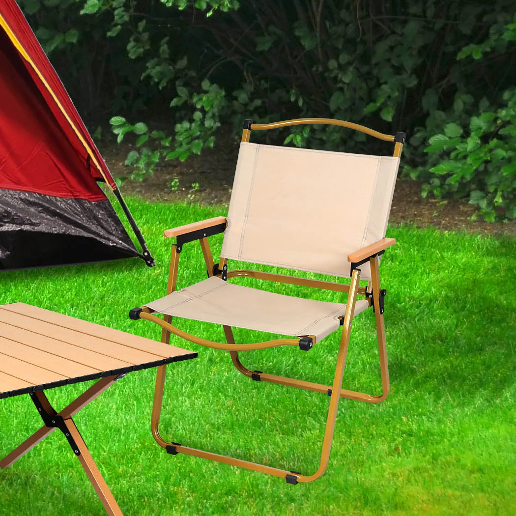 Camping Chair Folding Outdoor Portable Foldable Fish Chair Beach Picnic