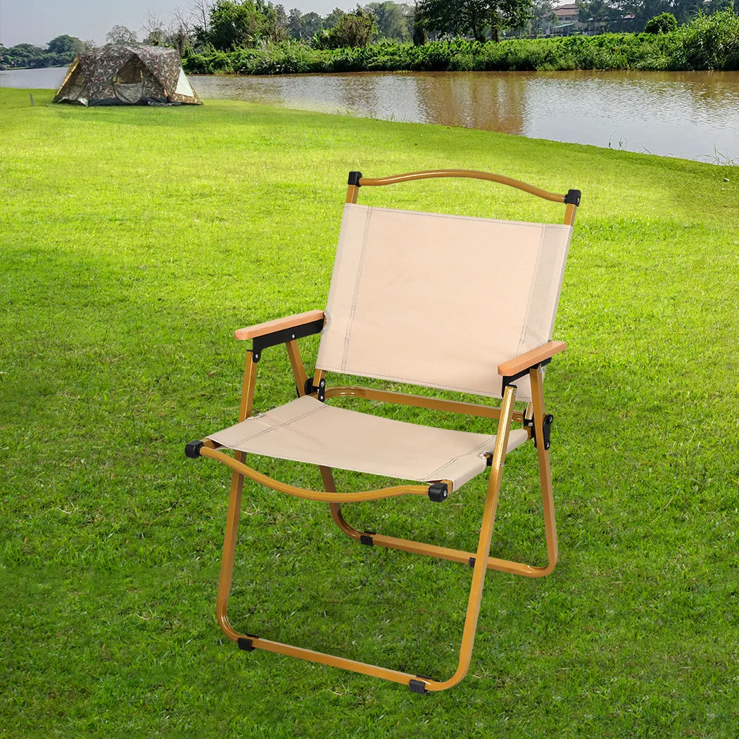 Camping Chair Folding Outdoor Portable Foldable Fish Chair Beach Picnic