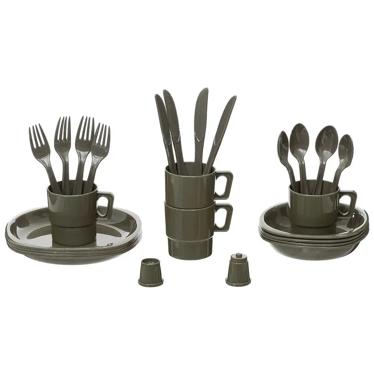 Camping cookware set 26 pcs OLIVE