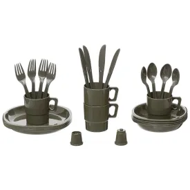 Camping cookware set 26 pcs OLIVE