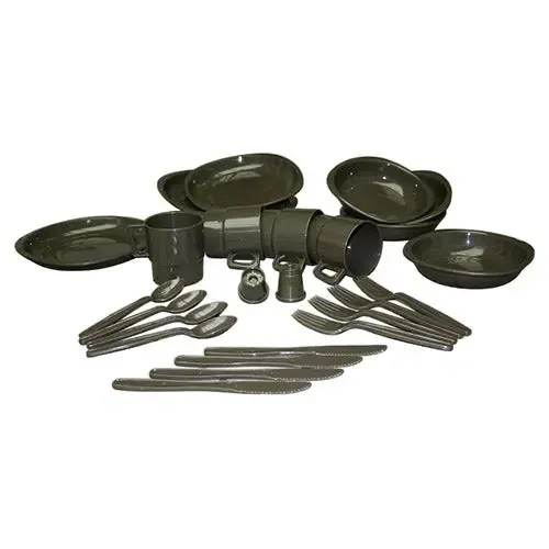 Camping cookware set 26 pcs OLIVE