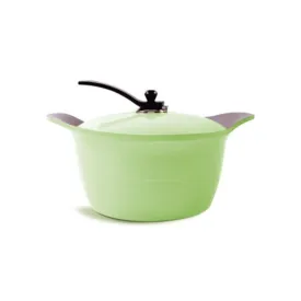 Ceramic Coated Casserole 24cm Green