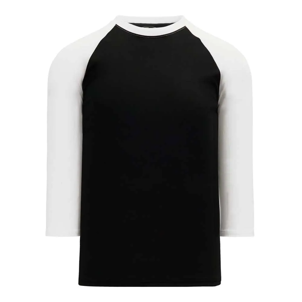 Classic 3-4 Sleeve Baseball Black-White Shirt