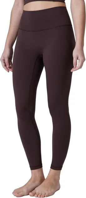 Colorfulkoala Dreamlux No Front Seam Leggings for Women 25"/28" Inseam, Seamless High Waisted Buttery Soft Yoga Pants