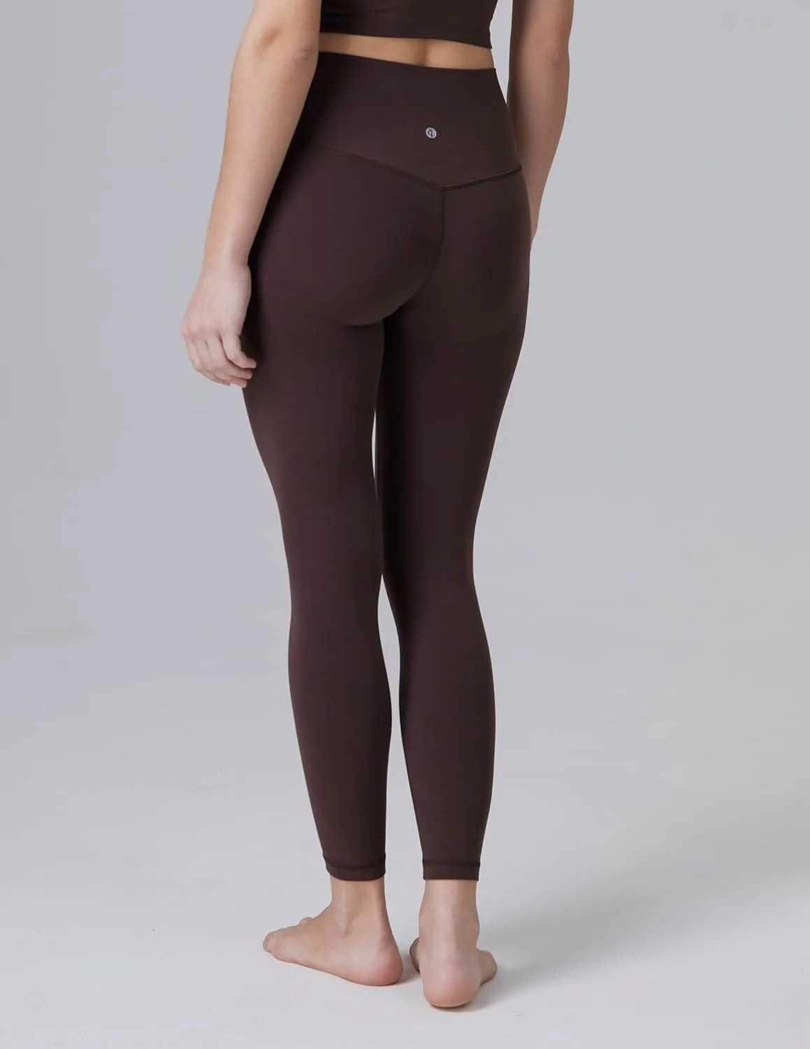 Colorfulkoala Dreamlux No Front Seam Leggings for Women 25"/28" Inseam, Seamless High Waisted Buttery Soft Yoga Pants