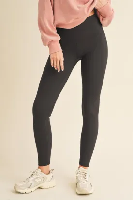 Cozy Fleece-Lined Leggings - Black