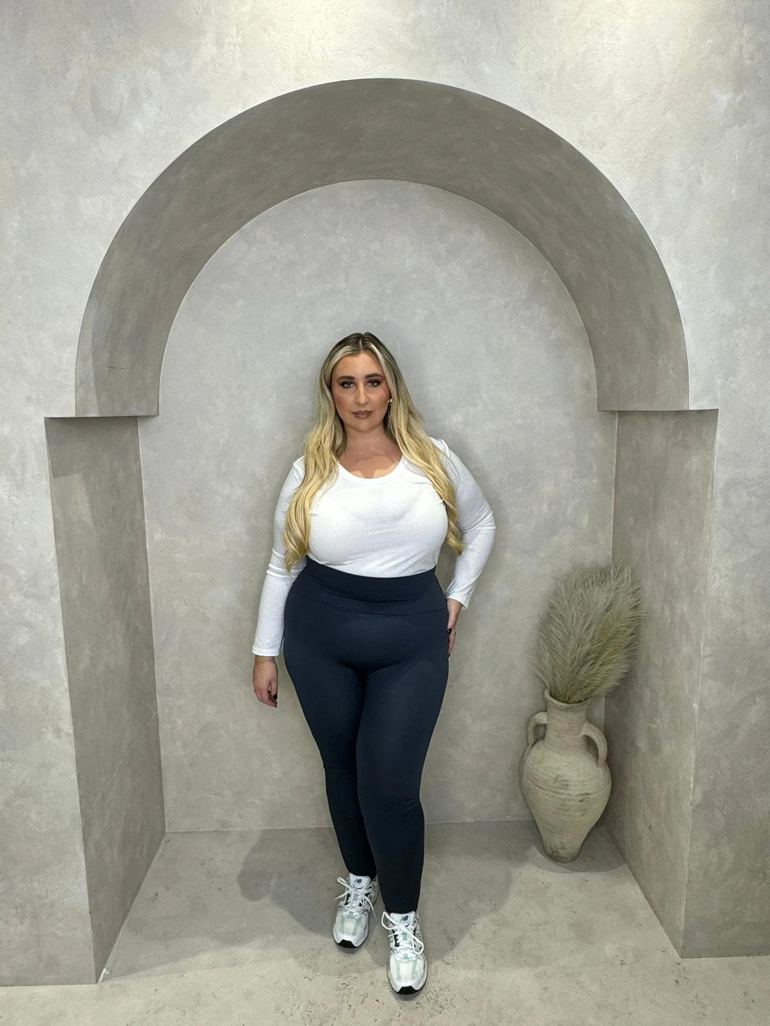 Curve Banded Fleece Lined Leggings