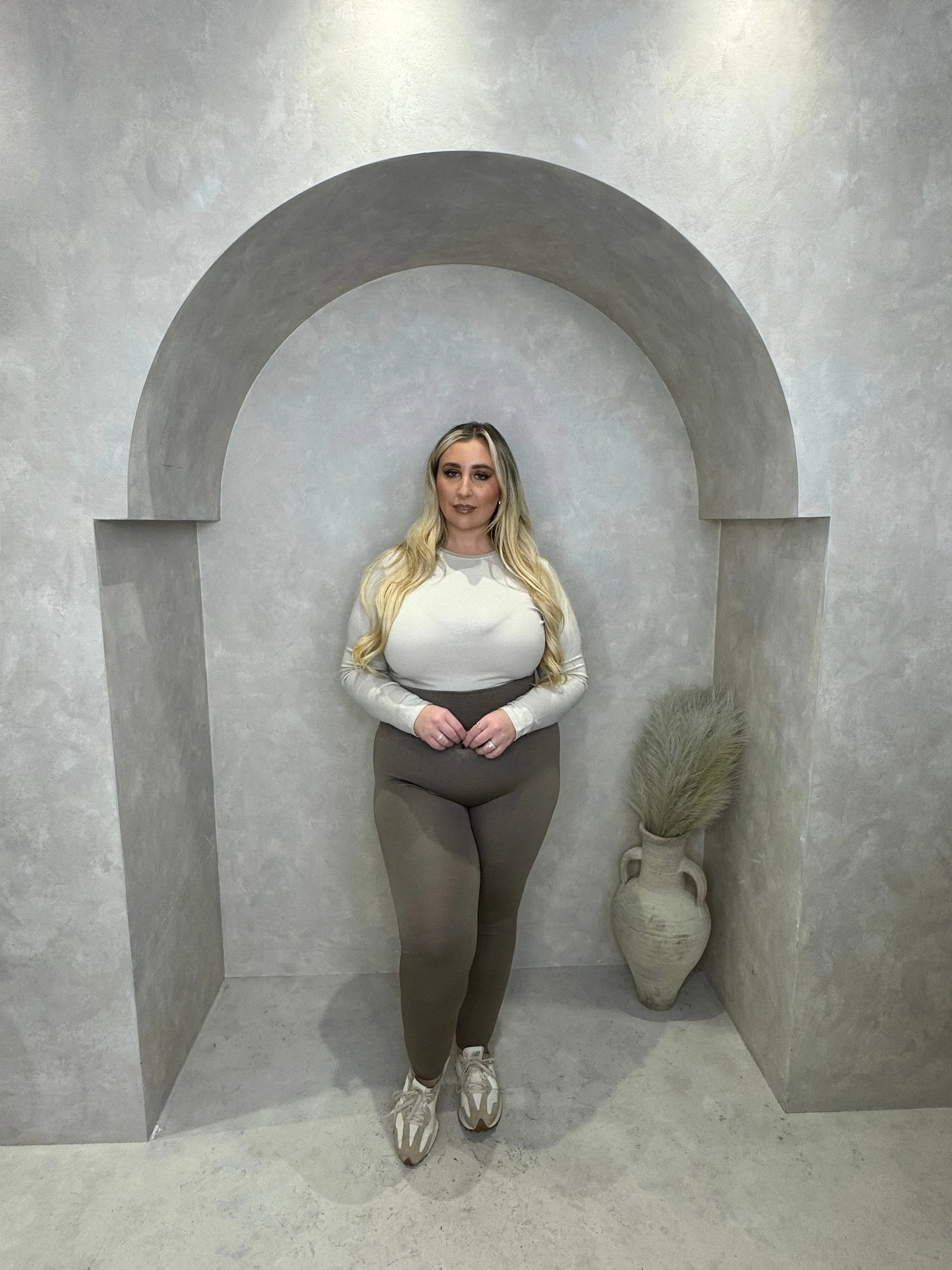 Curve Banded Fleece Lined Leggings