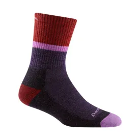 Darn Tough Vermont Women's Ranger Micro Crew Midweight Hiking Sock - Plum