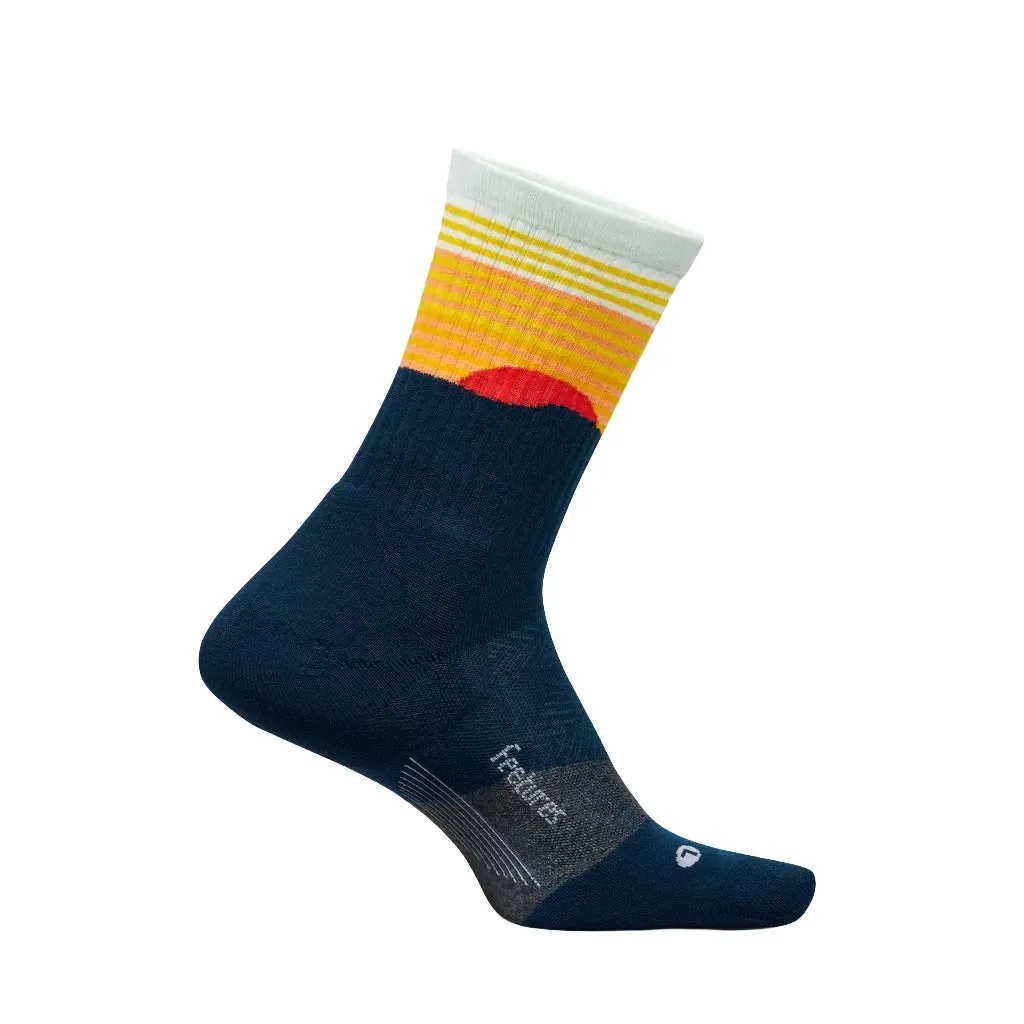 Feetures Trail Max Cushion Mini Crew Socks