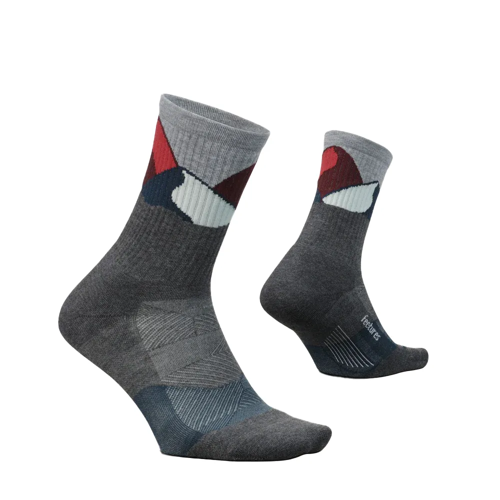 Feetures Trail Max Cushion Mini Crew Socks