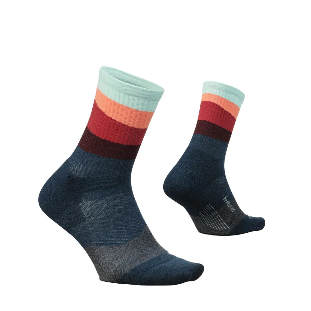 Feetures Trail Max Cushion Mini Crew Socks