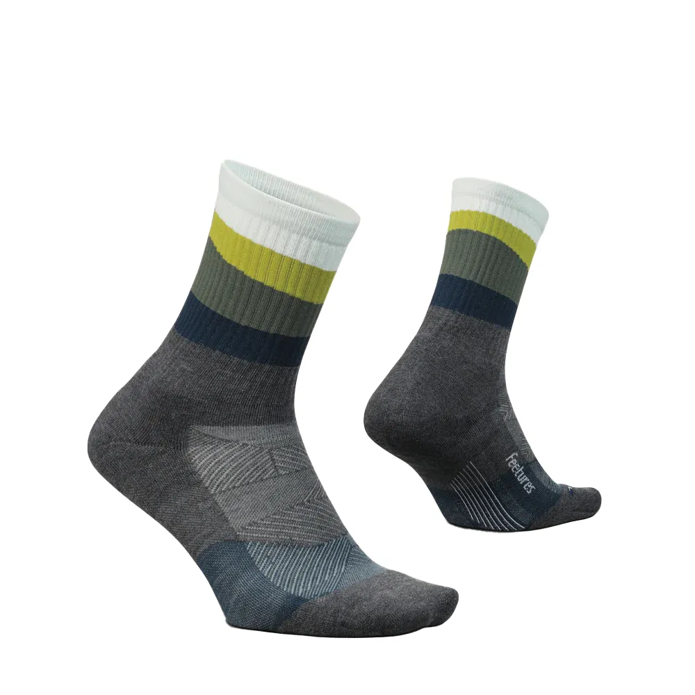 Feetures Trail Max Cushion Mini Crew Socks