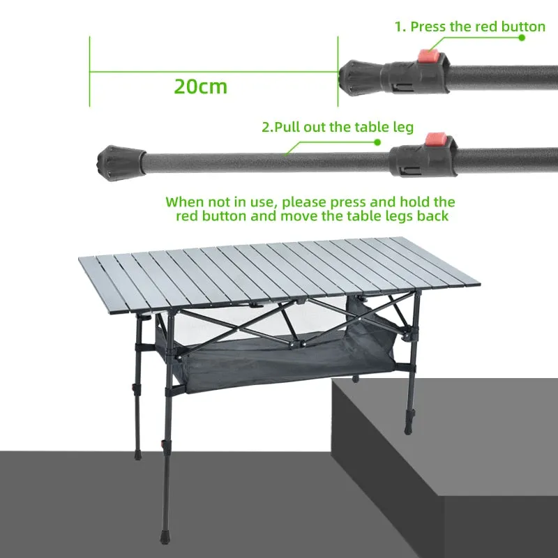 Foldable Camping Table Portable Folding Table Camping Kitchen Table Folding Table Camping Lift Table Portable Desk Outdoor Table