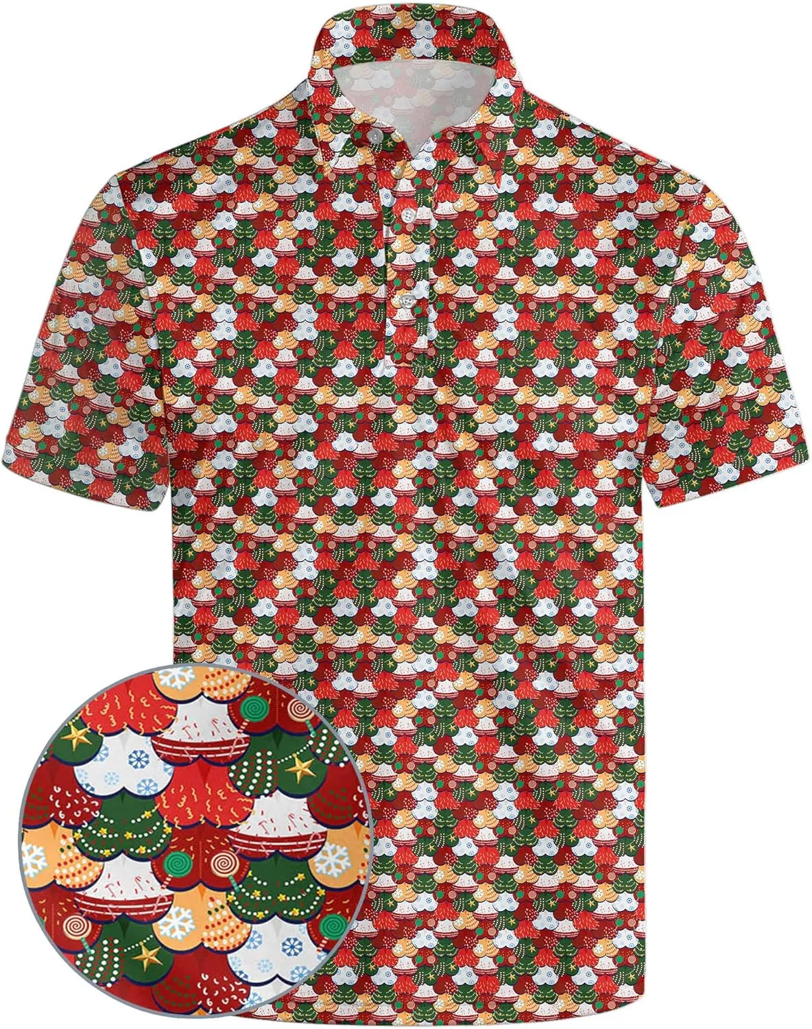 Golf Polo Shirts for Men Athletic Golf Polos Short Sleeve Performance Golf Shirts