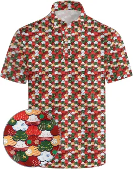 Golf Polo Shirts for Men Athletic Golf Polos Short Sleeve Performance Golf Shirts