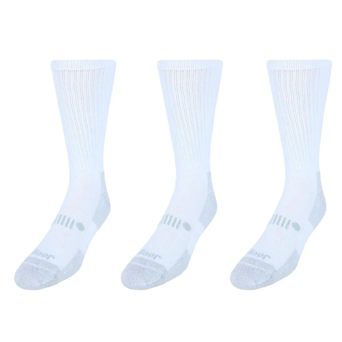 Jeep Men's Classic Cotton Crew Socks (3 Pair Pack)