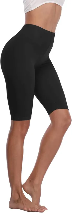 Kotii Women's Buttery Soft Short Leggings Modal Cotton Shorts Under Dresses Leggings Pants