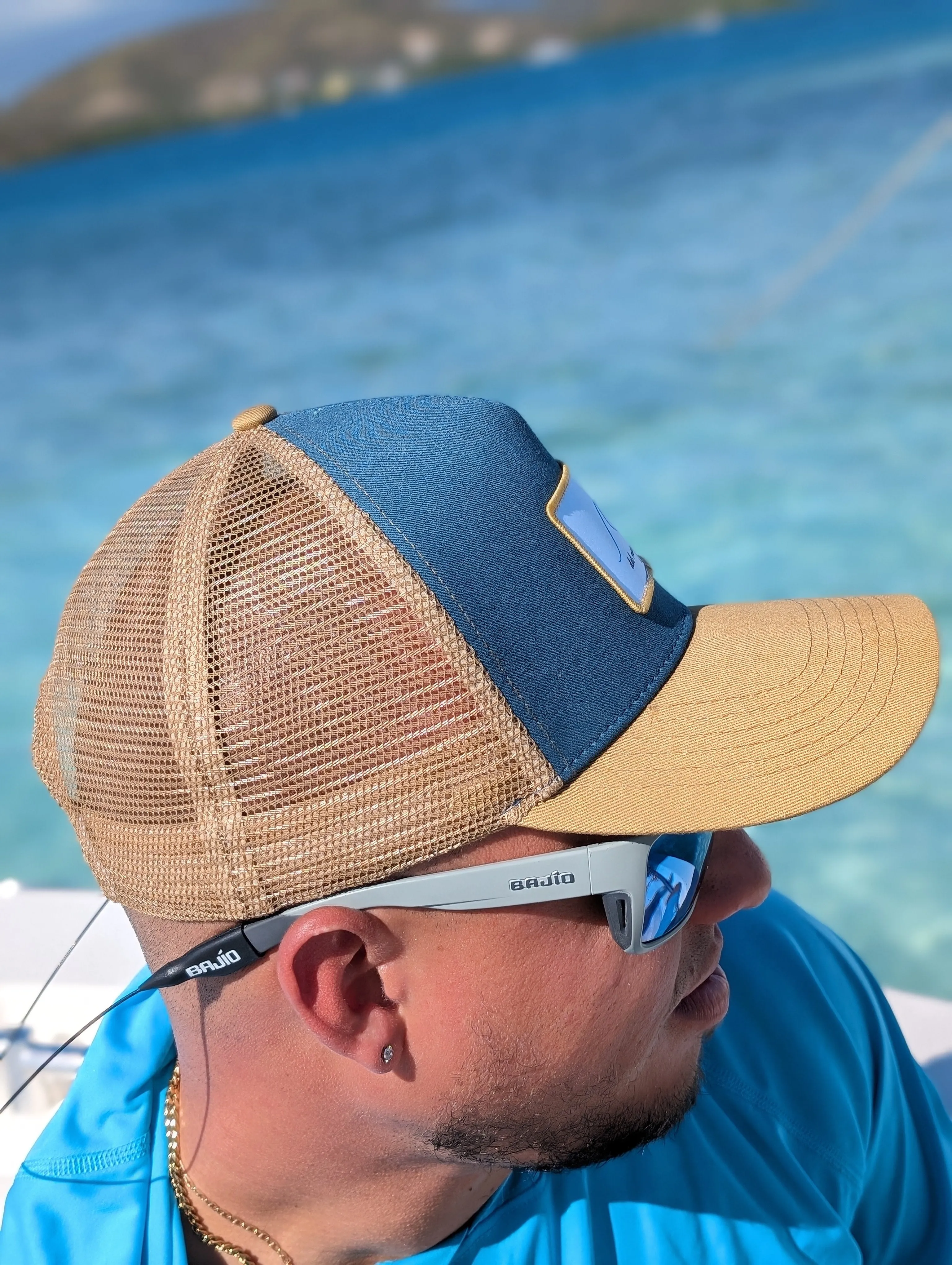 Mar y Sol Trucker Hat – Breathable Mesh Cap with Curved Visor – Casual and Sporty Style