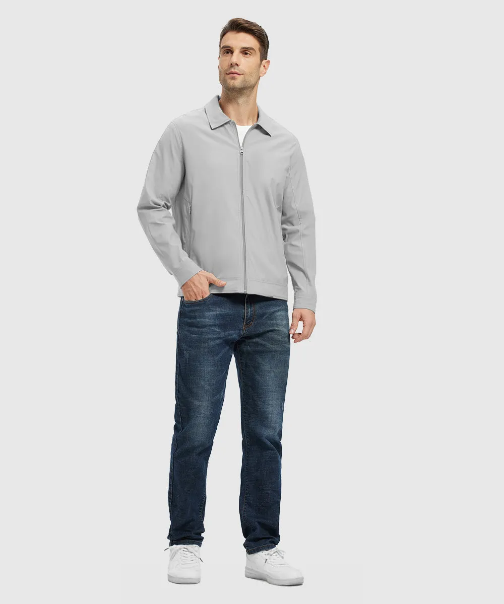 Men's Casual Lightweight Lapel Jacket