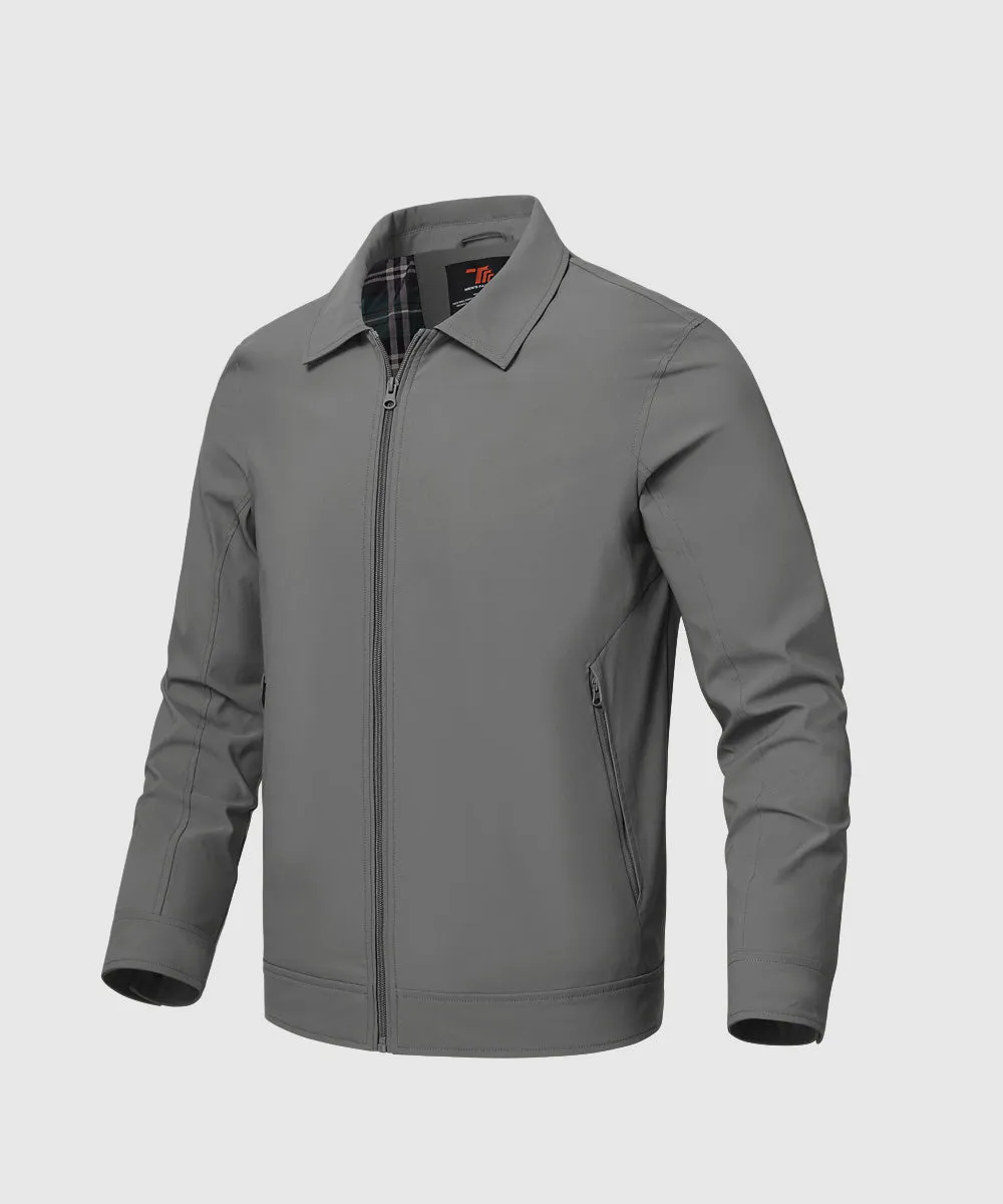Men's Casual Lightweight Lapel Jacket