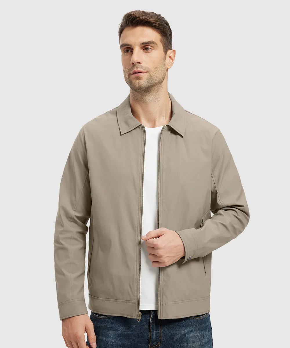 Men's Casual Lightweight Lapel Jacket
