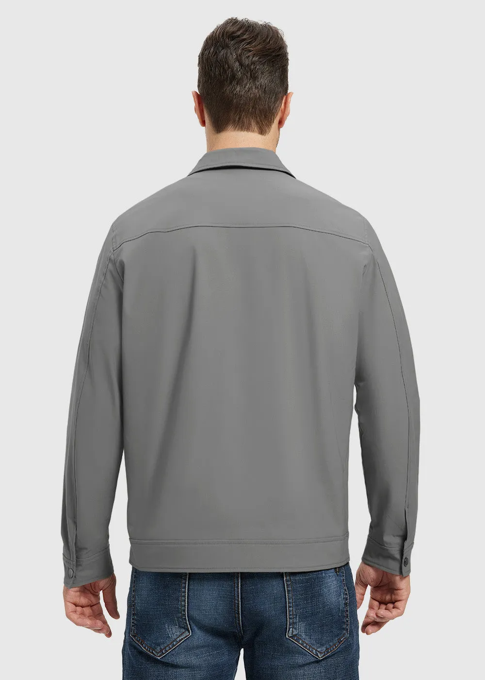 Men's Casual Lightweight Lapel Jacket