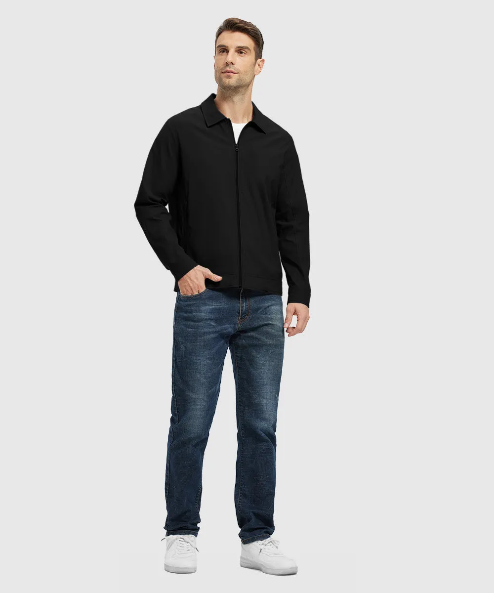 Men's Casual Lightweight Lapel Jacket