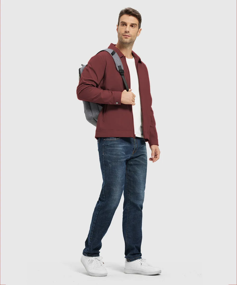 Men's Casual Lightweight Lapel Jacket