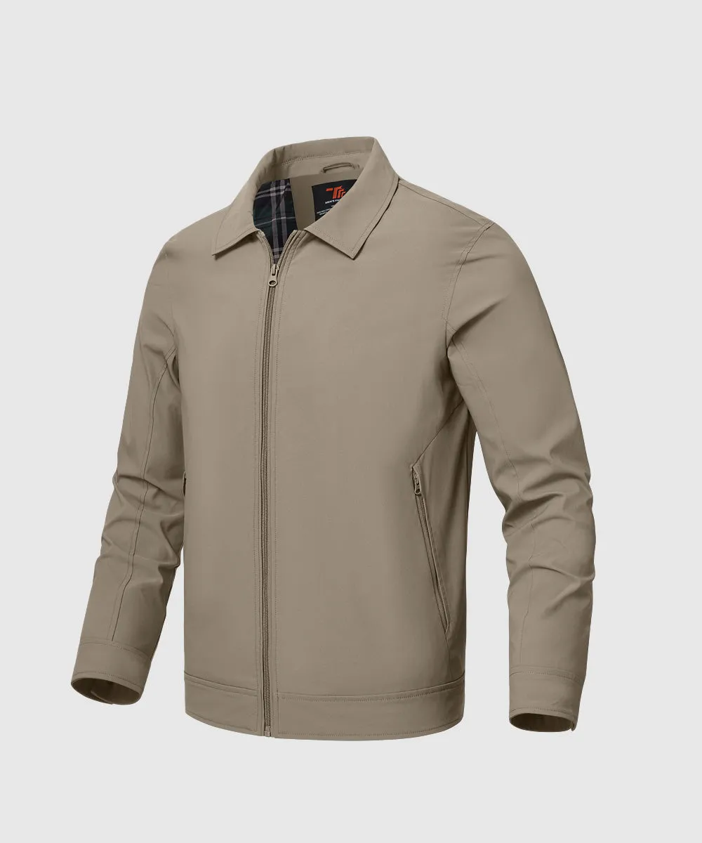 Men's Casual Lightweight Lapel Jacket