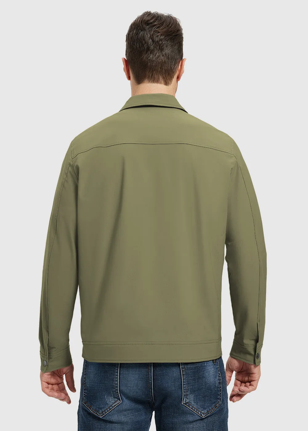 Men's Casual Lightweight Lapel Jacket