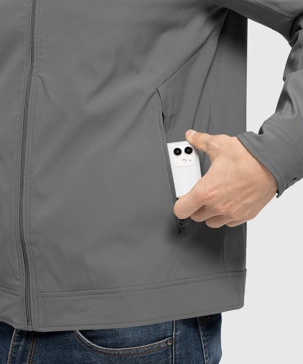 Men's Casual Lightweight Lapel Jacket