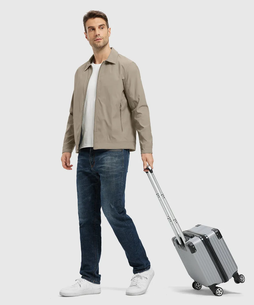Men's Casual Lightweight Lapel Jacket