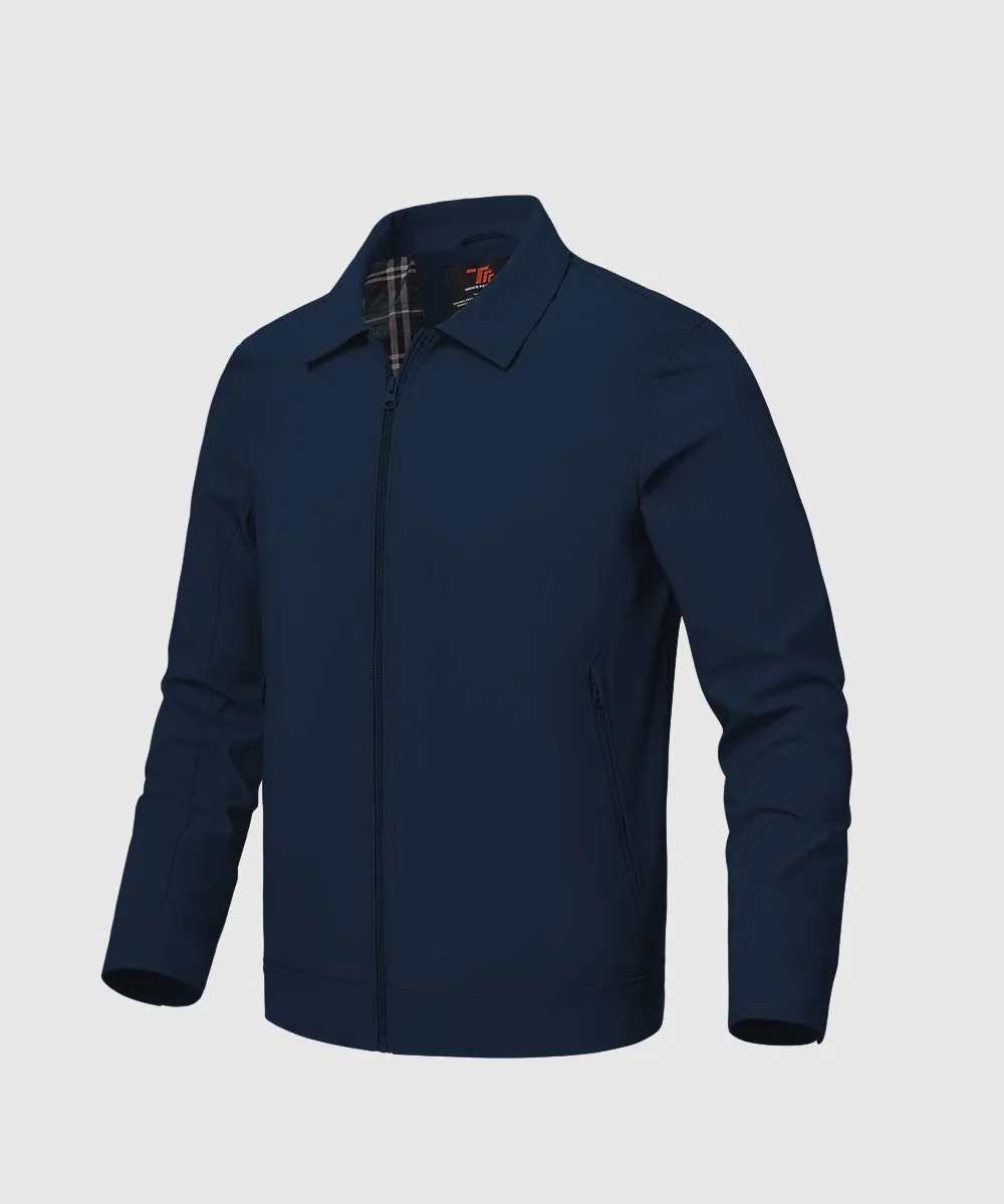 Men's Casual Lightweight Lapel Jacket
