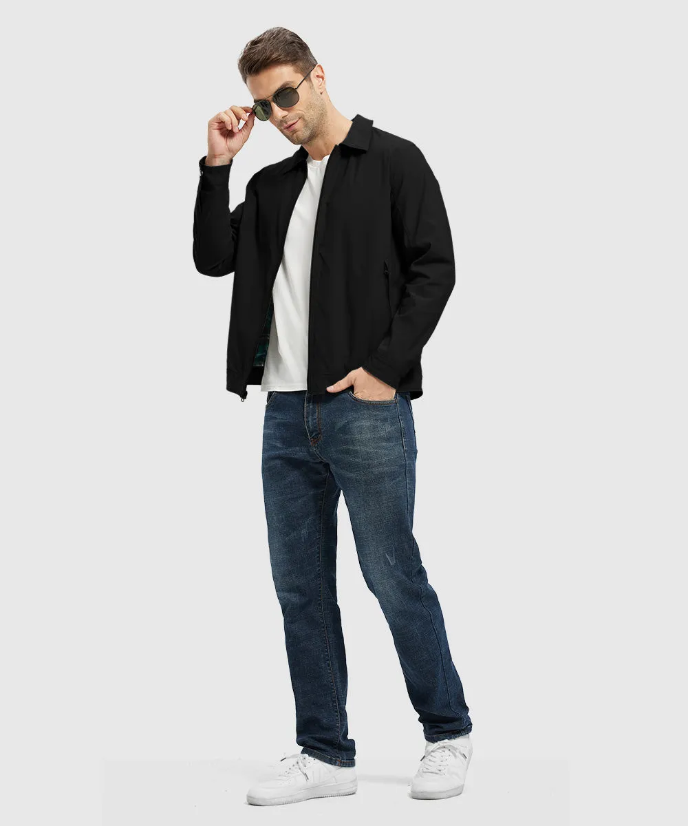 Men's Casual Lightweight Lapel Jacket