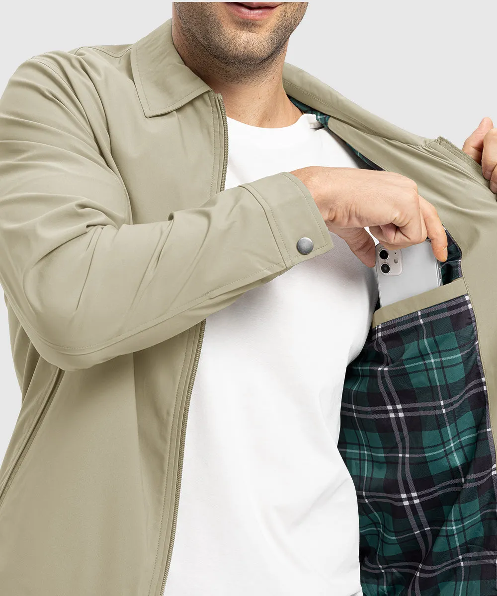 Men's Casual Lightweight Lapel Jacket