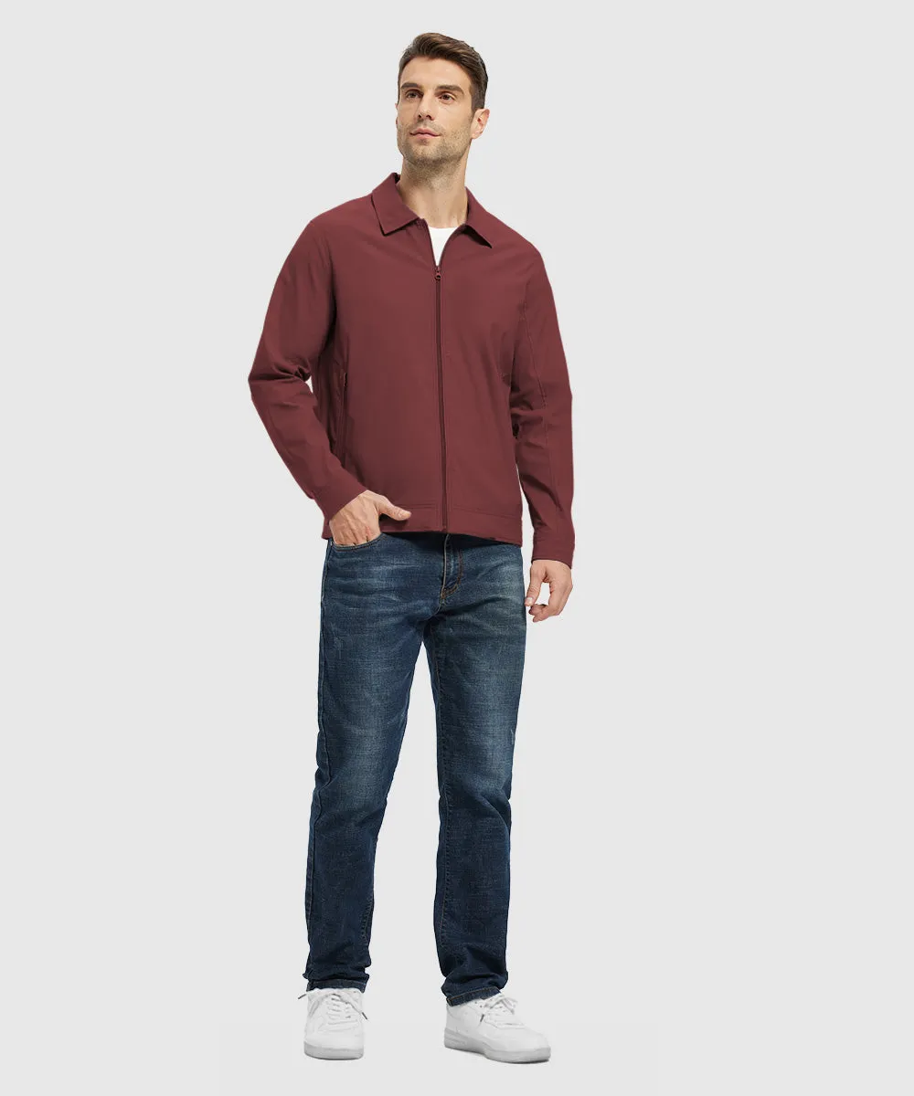 Men's Casual Lightweight Lapel Jacket