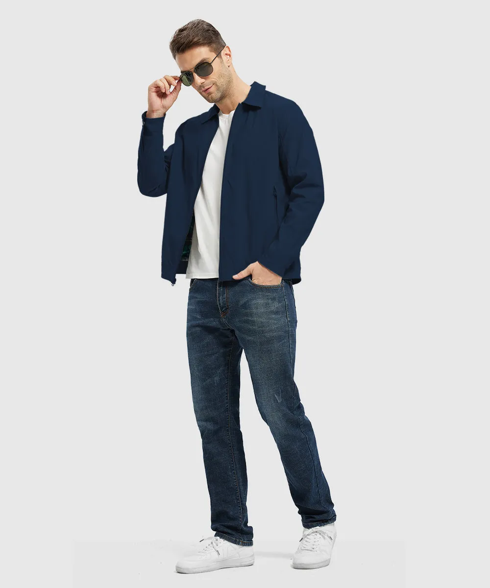 Men's Casual Lightweight Lapel Jacket