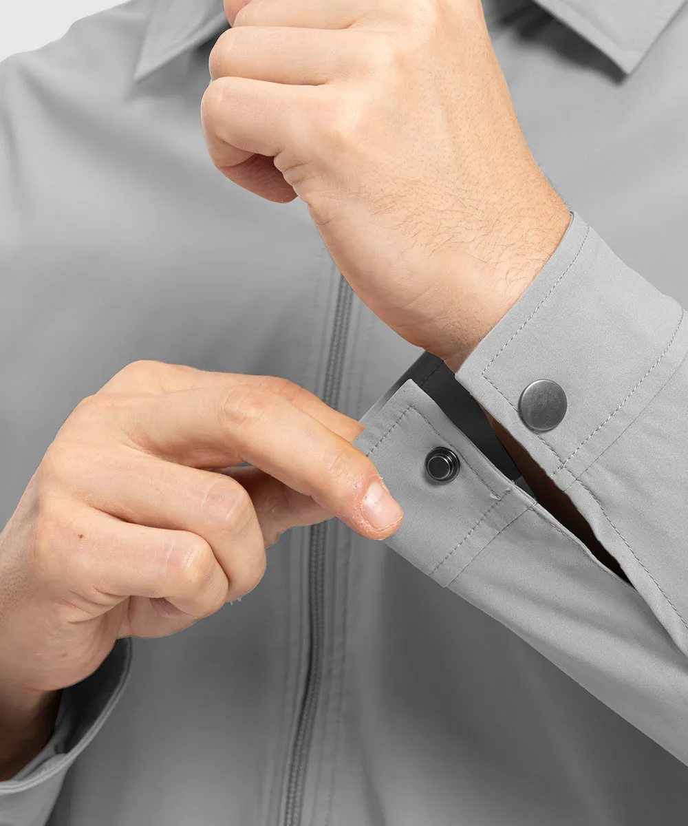 Men's Casual Lightweight Lapel Jacket