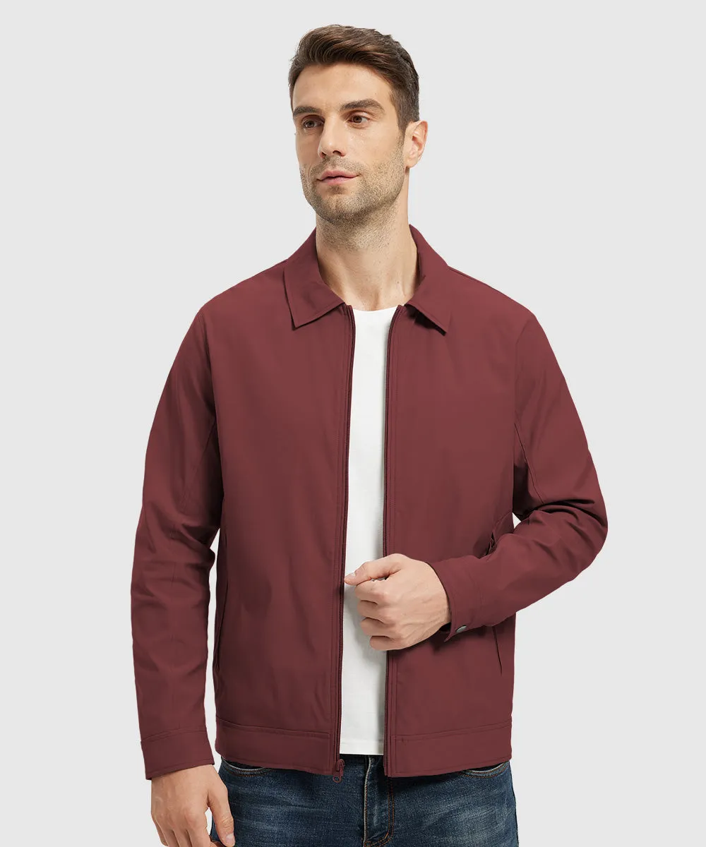 Men's Casual Lightweight Lapel Jacket