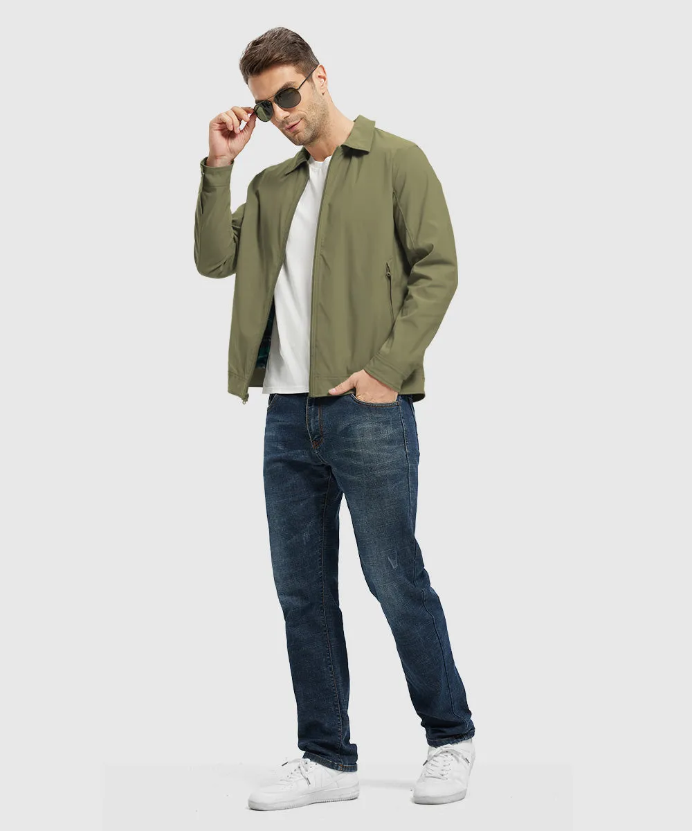Men's Casual Lightweight Lapel Jacket