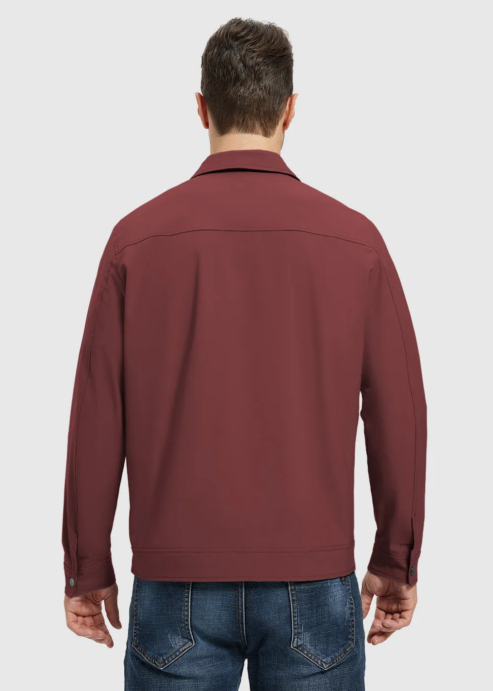 Men's Casual Lightweight Lapel Jacket