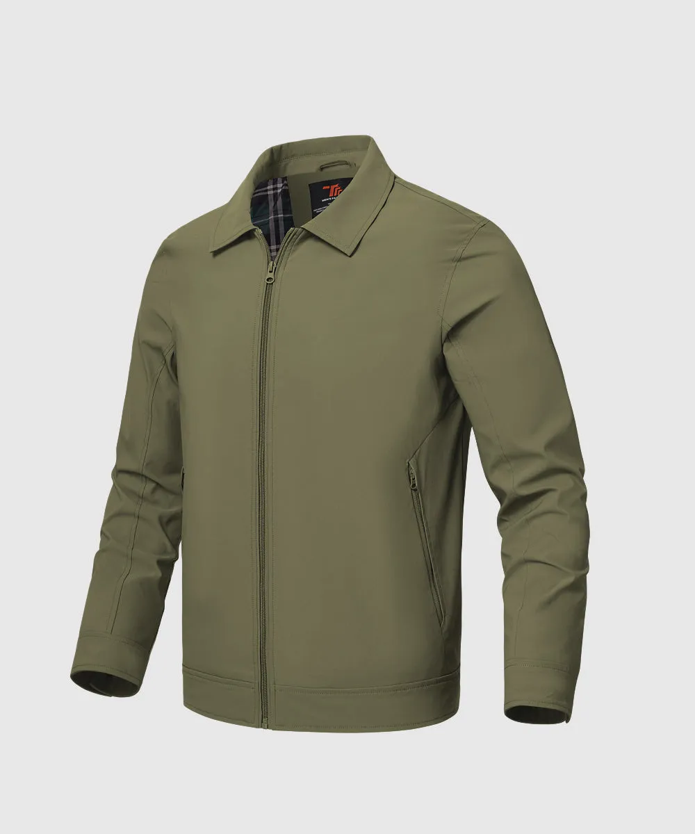 Men's Casual Lightweight Lapel Jacket