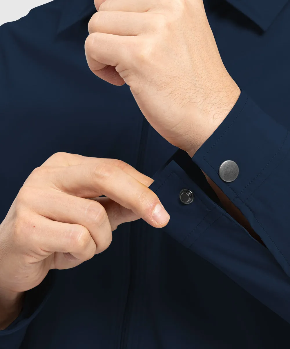 Men's Casual Lightweight Lapel Jacket