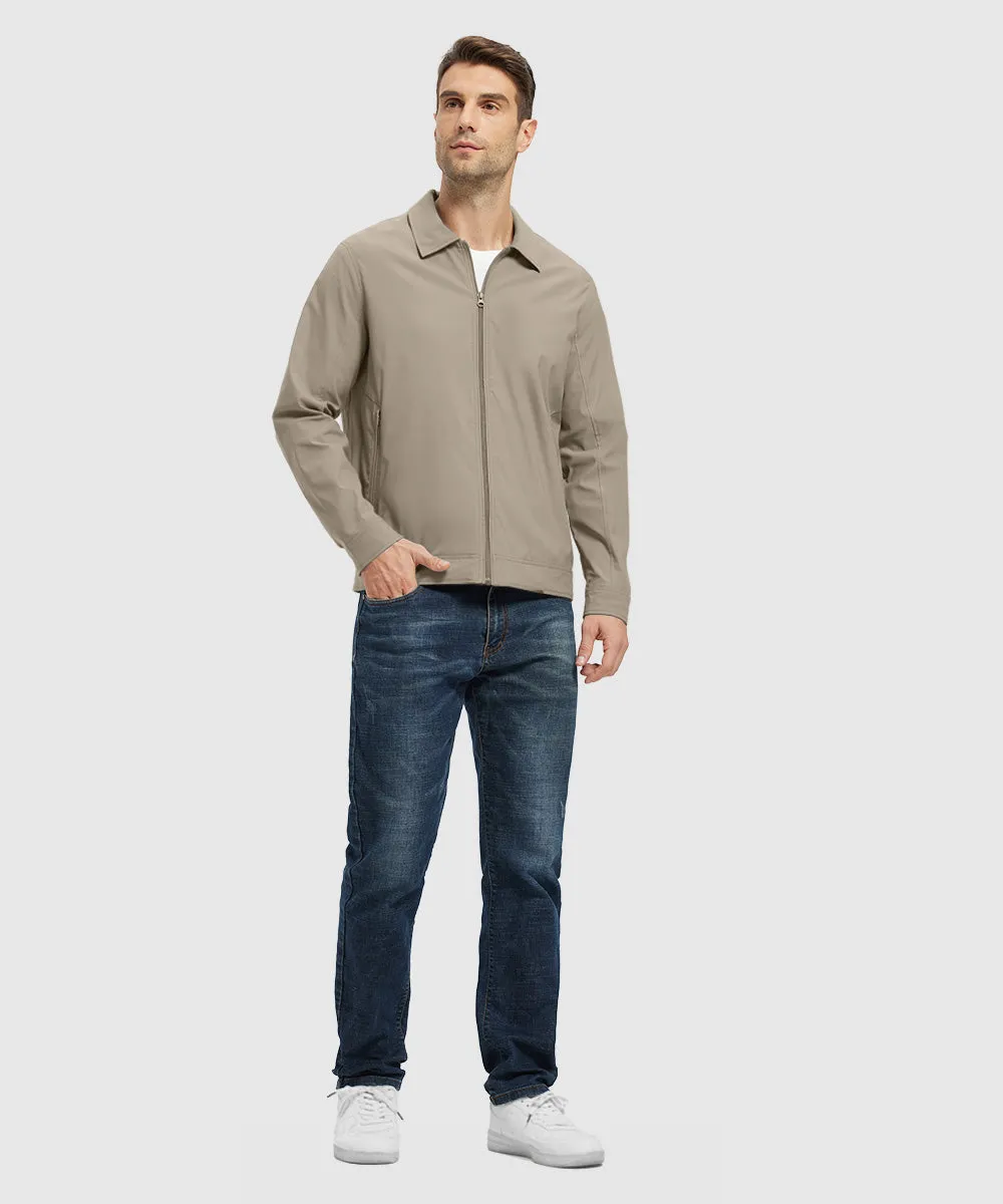 Men's Casual Lightweight Lapel Jacket