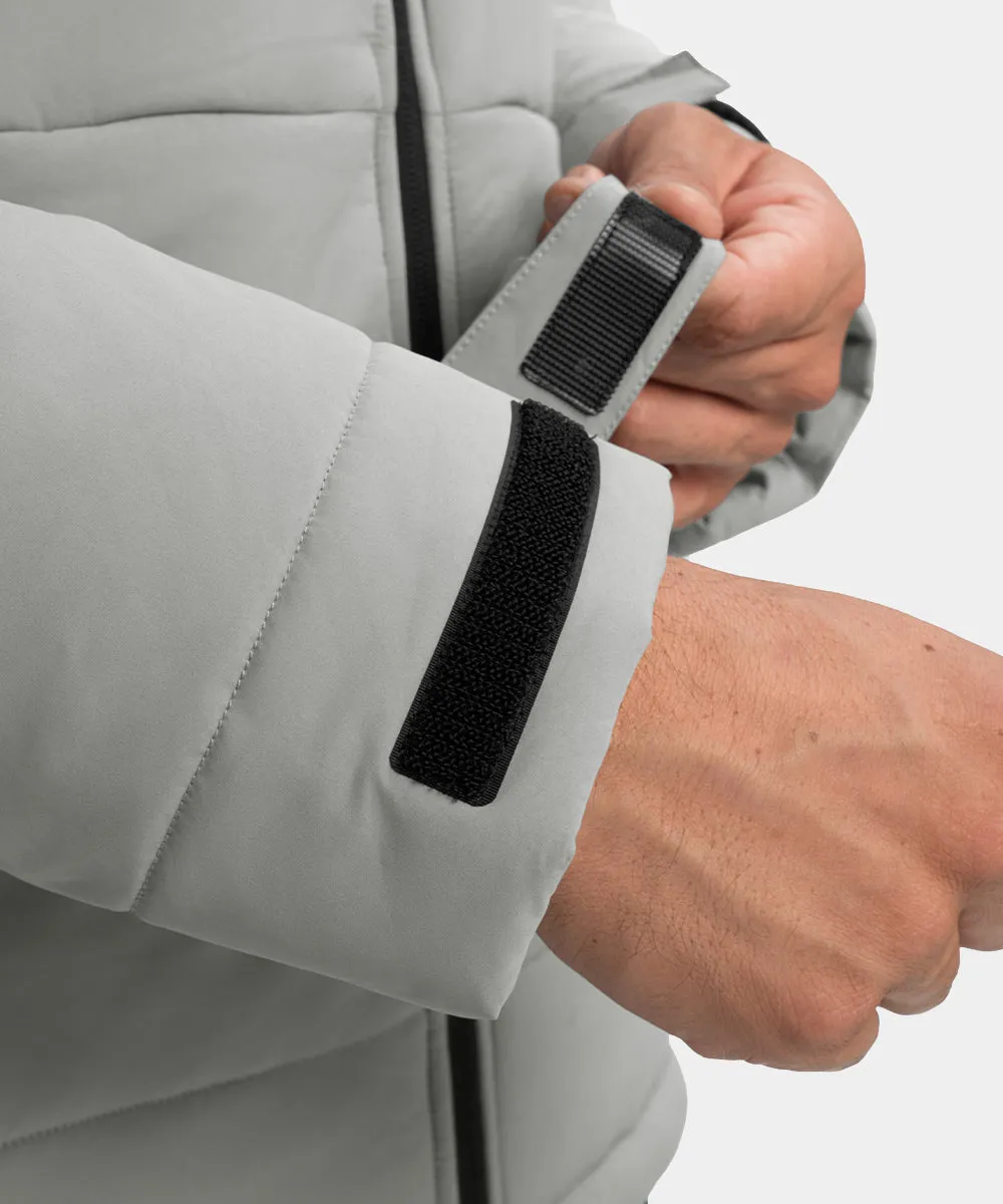 Men's Mid-length Wool Fleece Lining Jacket