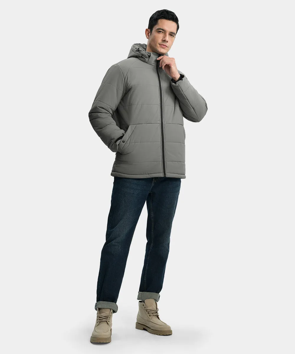 Men's Mid-length Wool Fleece Lining Jacket